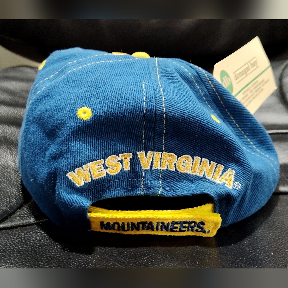 NWT - West Virginia Mountaineers Officially Licensed Baseball Hat Cap, OS - Picture 4 of 9